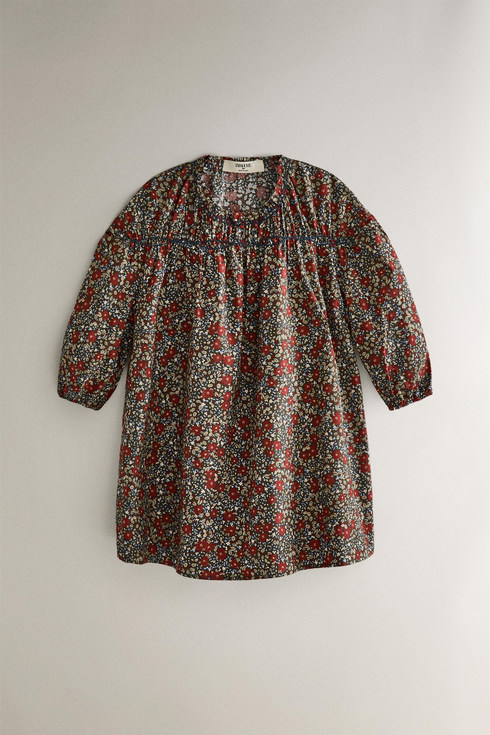 ROBE ENFANT FLEUR DE NOËL